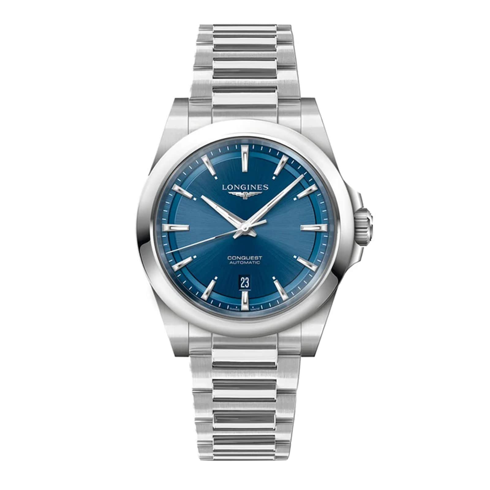 0behb0geixj.jpg Longines Conquest 41mm Mens Watch Blue MPN: L38304926 - Image 1