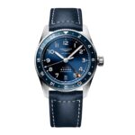 Longines Spirit Zulu Time 39mm Mens Watch Blue  MPN: L38024932