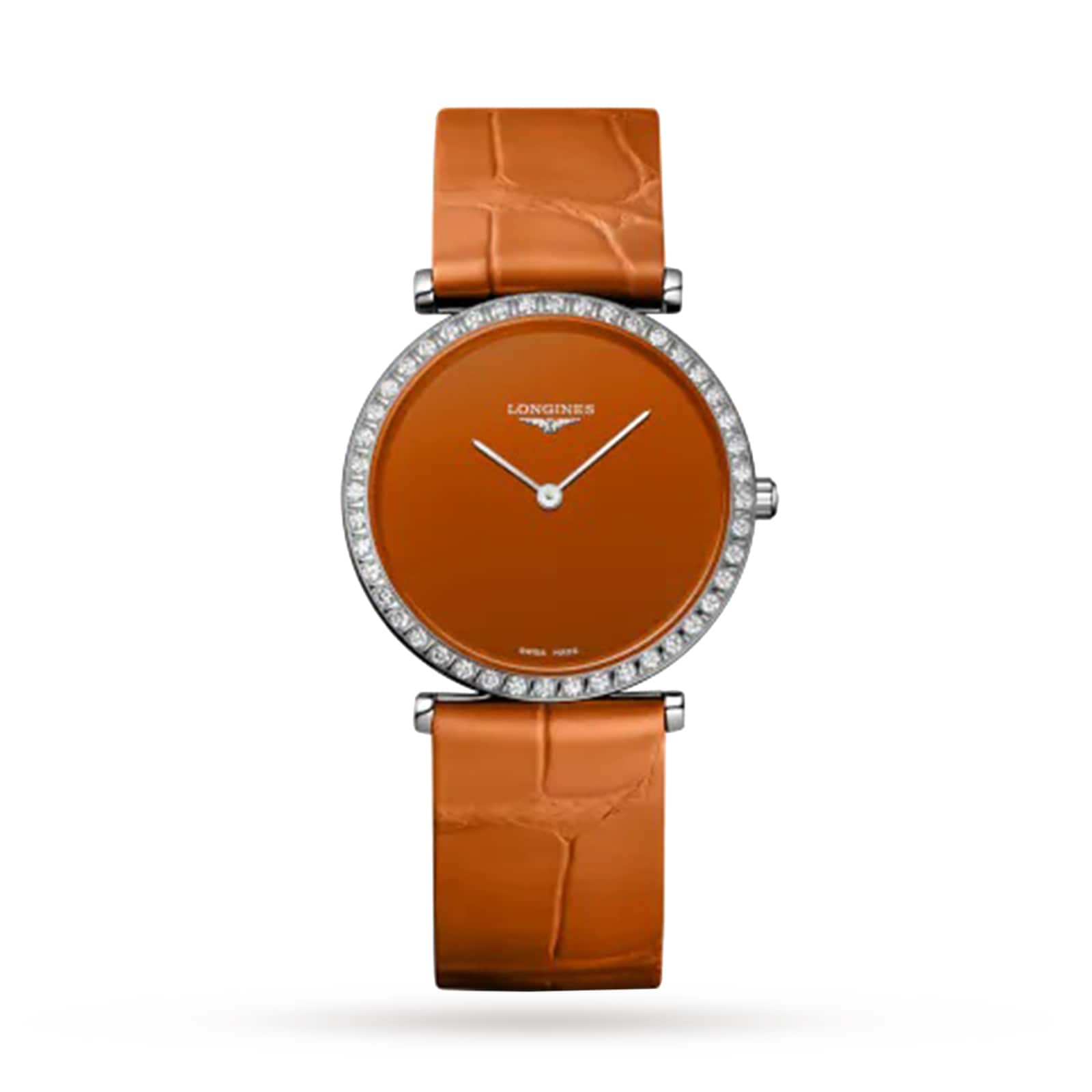 10k1tqpppjz.jpg Longines La Grande Classique 29mm Ladies Watch Orange MPN: L45230922 - Image 1