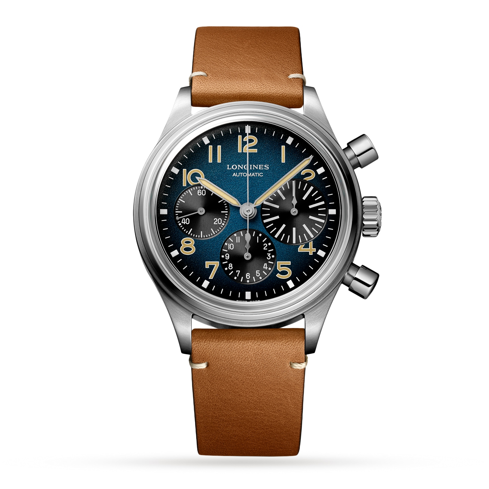 mxb41pi5zxn.jpg Longines Avigation BigEye 41mm Mens Watch MPN: L28161932 - Image 1