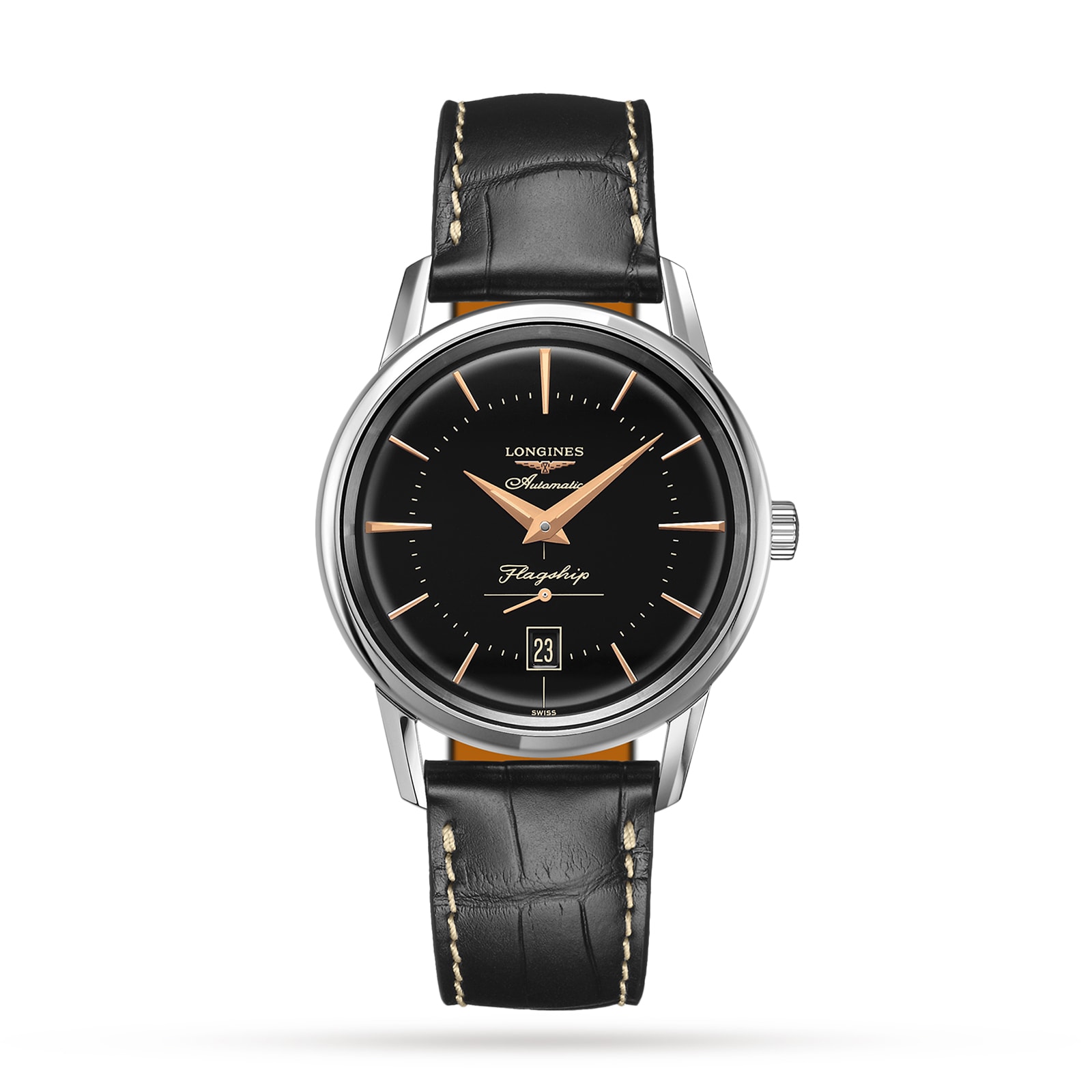 a1uahm0u3hn.jpg Longines Flagship Heritage 38.5mm Mens Watch MPN: L47954580 - Image 1