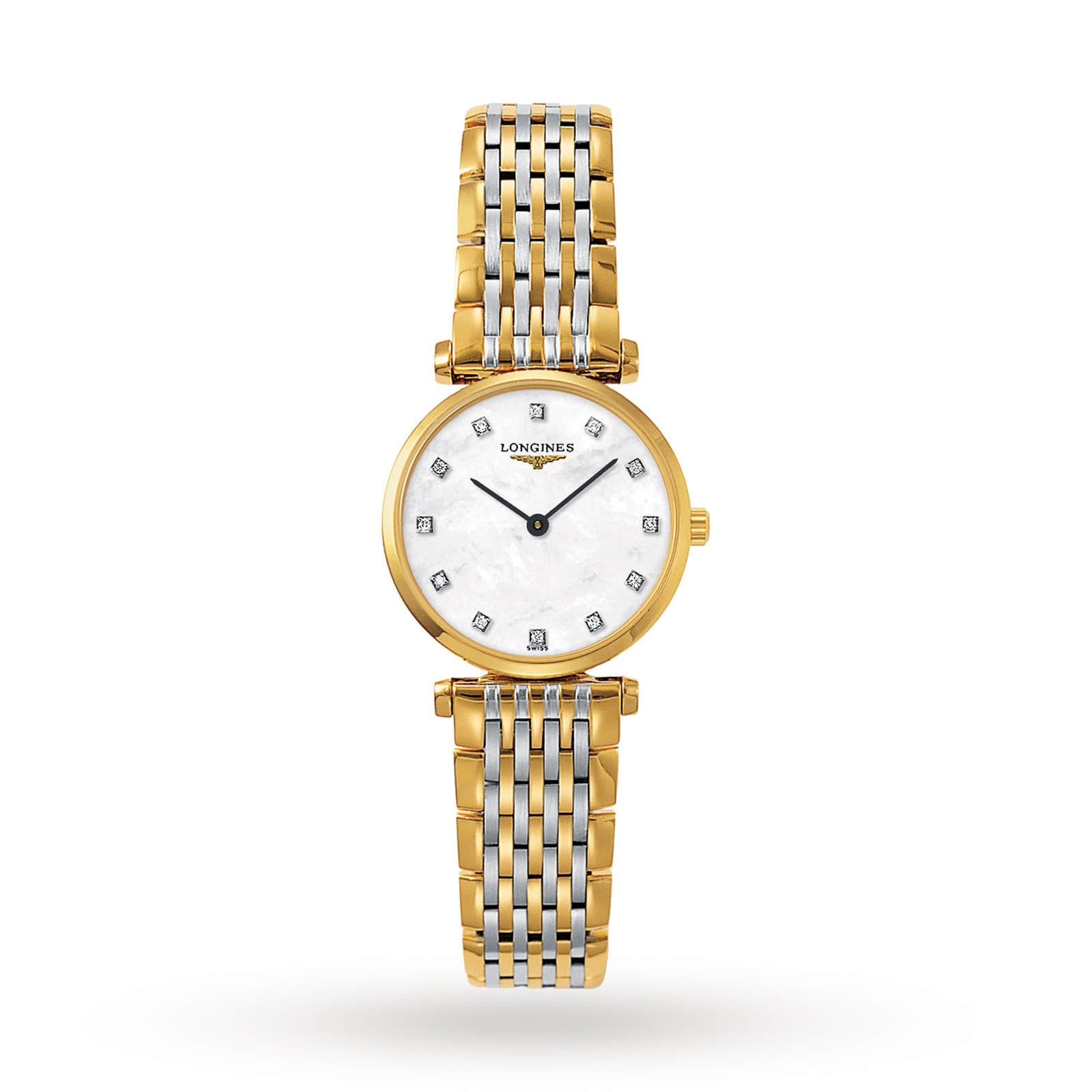 0cbyk2wbqbv.jpg Longines La Grande Classique 24mm Diamond Dot Quartz Ladies Watch MPN: L42092877 - Image 1