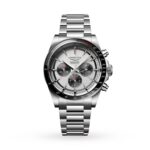 Longines Conquest Chronograph 42mm Mens Watch Silver  MPN: L38354726