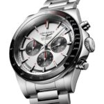 Longines Conquest Chronograph 42mm Mens Watch Silver  MPN: L38354726 - Image 3
