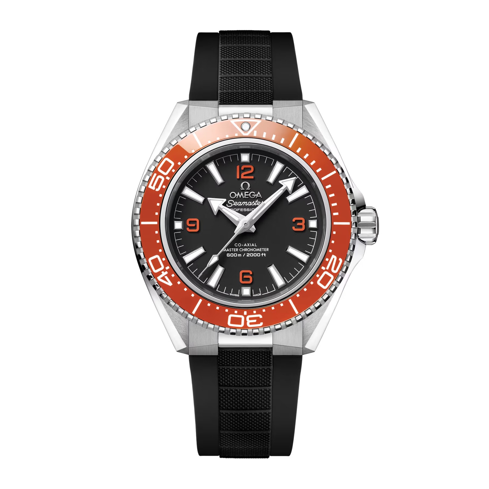 xgjrjlog224.jpg Omega Seamaster Planet Ocean 600M 42mm Mens Watch Black Rubber Strap MPN: O21732422101003 - Image 1