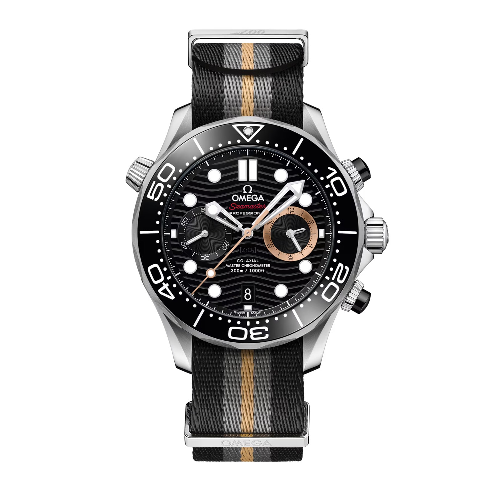 1zcz1cye4iq.jpg Omega Seamaster Diver 300M James Bond 007 First Light 44mm Mens Watch Black MPN: O21032445101002 - Image 1