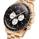Omega Speedmaster Moonwatch Professional 42mm Mens Watch Black Yellow Gold  MPN: O31060425001002 - Image 2