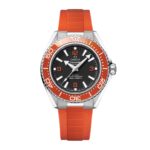 Omega Seamaster Planet Ocean 600M 42mm Mens Watch Orange Rubber Strap  MPN: O21732422101004