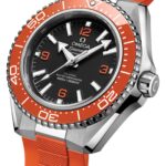 Omega Seamaster Planet Ocean 600M 42mm Mens Watch Orange Rubber Strap  MPN: O21732422101004 - Image 3