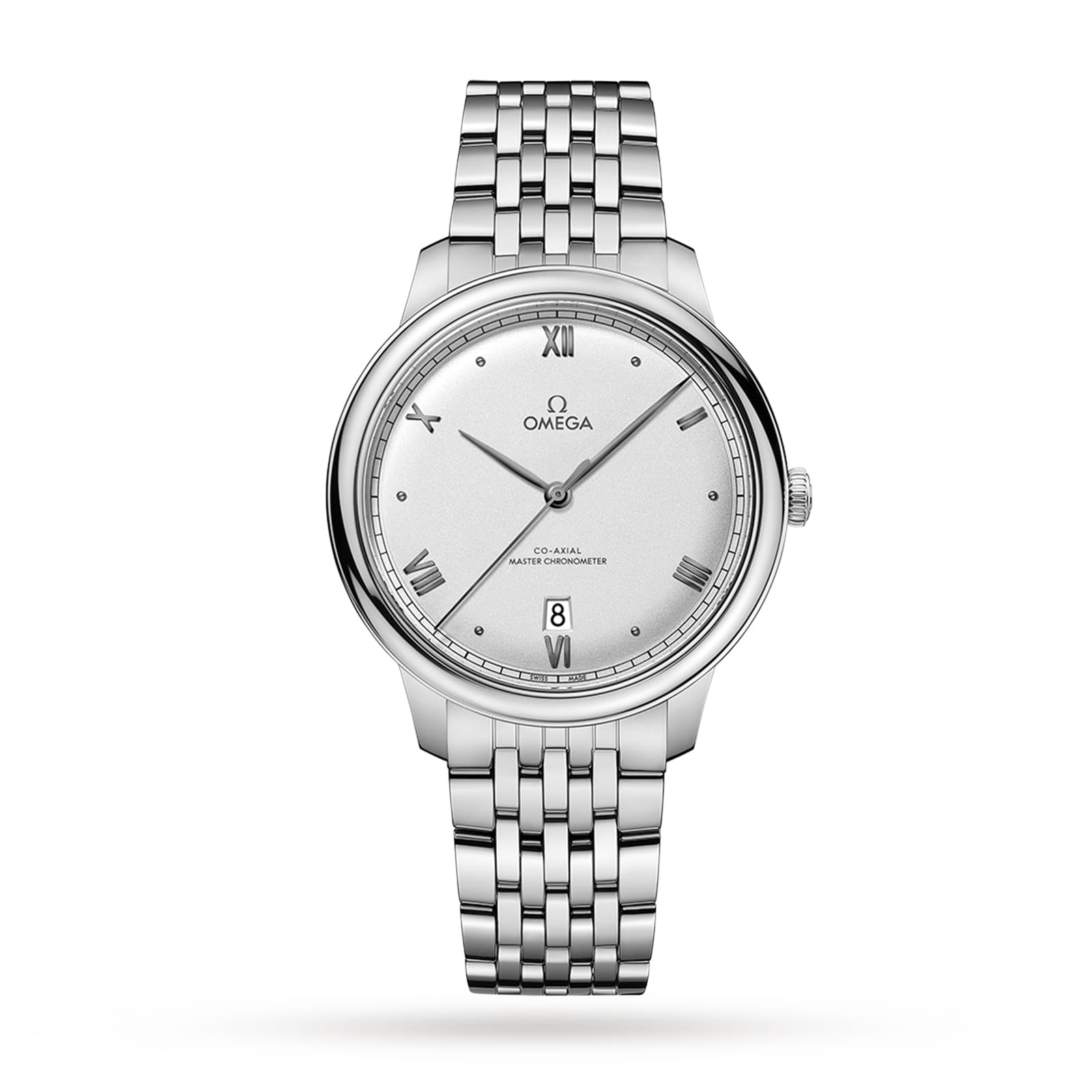 gjdxaxrfp4l.jpg Omega De Ville Prestige Co-Axial Master Chronometer 40mm Mens Watch Silver MPN: O43410402002001 - Image 1