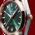 Omega Seamaster Aqua Terra 30mm Ladies Watch Green 18k Sedna Gold  MPN: O22020302010002 - Image 5