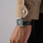 Omega Seamaster Railmaster 38mm Mens Watch Grey Leather  MPN: O23512382006001 - Image 6