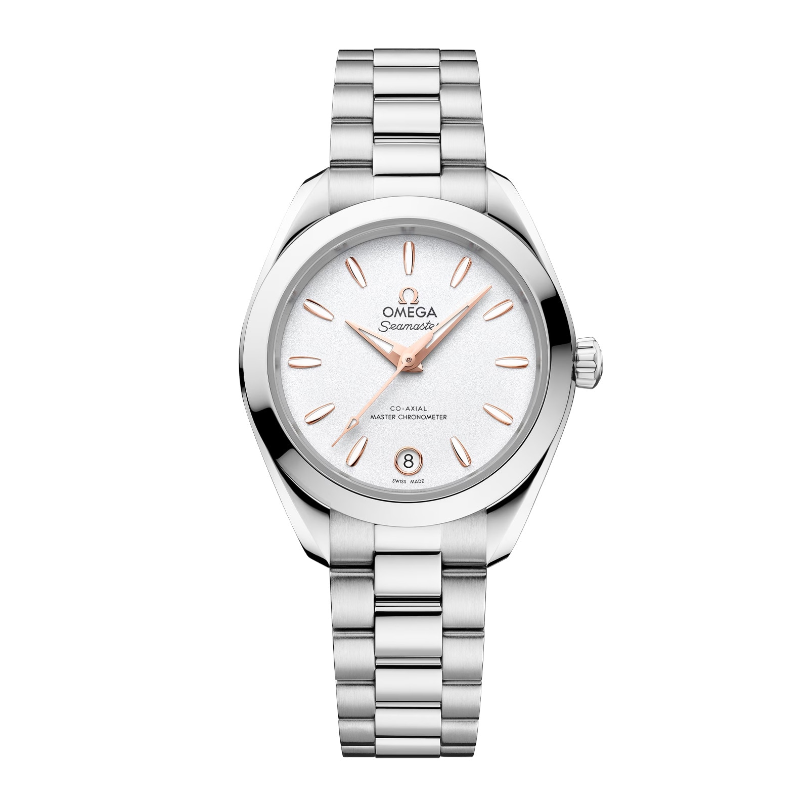 jtqure3wdal.jpg Omega Seamaster Aqua Terra 150M 30mm Ladies Watch Silver MPN: O22010302002001 - Image 1