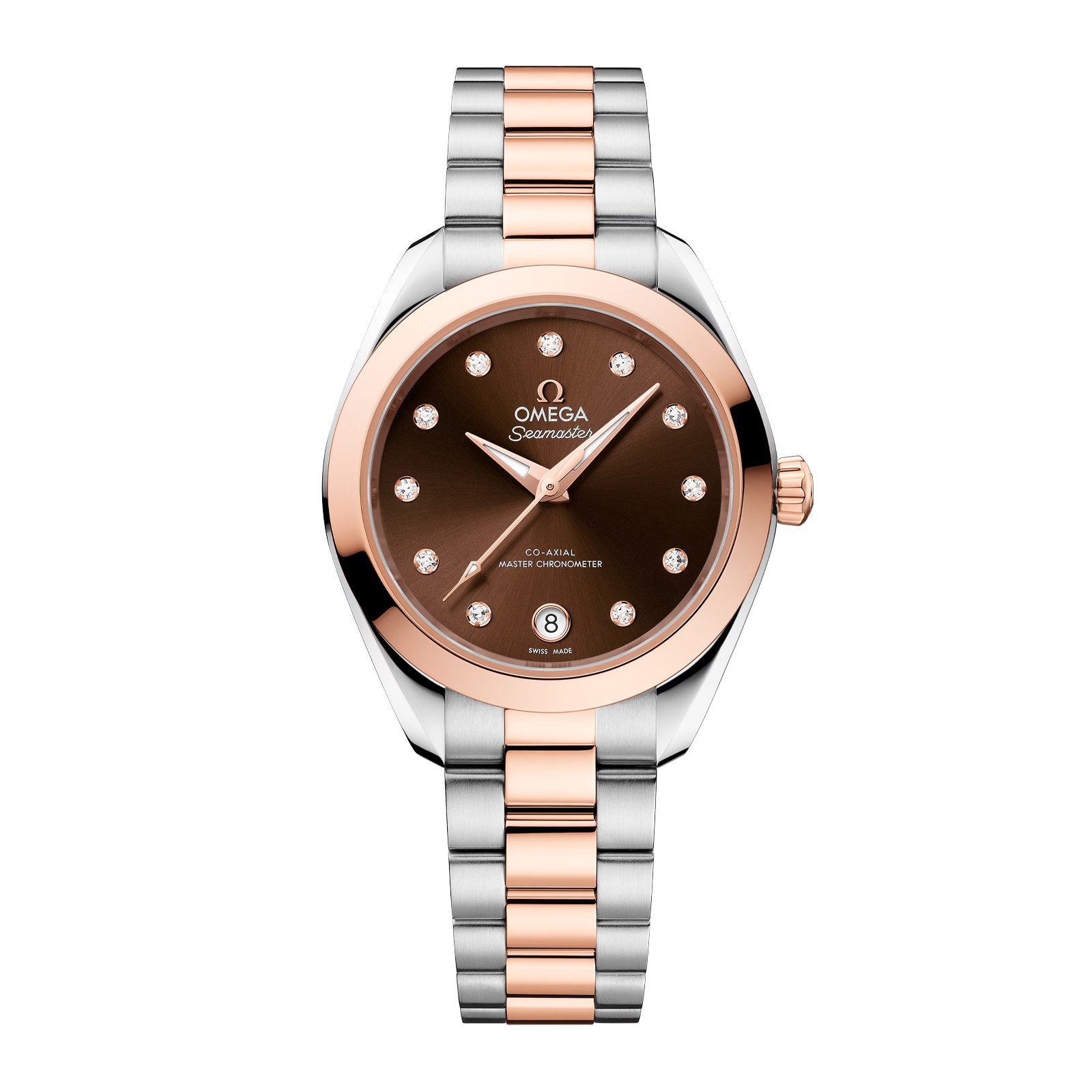 hbvg3jg01rd.jpg Omega Seamaster Aqua Terra 150M 30mm Ladies Watch Brown MPN: O22020302063001 - Image 1