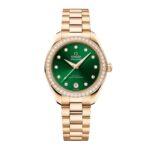 Omega Seamaster Aqua Terra 150M 30mm Ladies Watch Green  MPN: O22055302060001