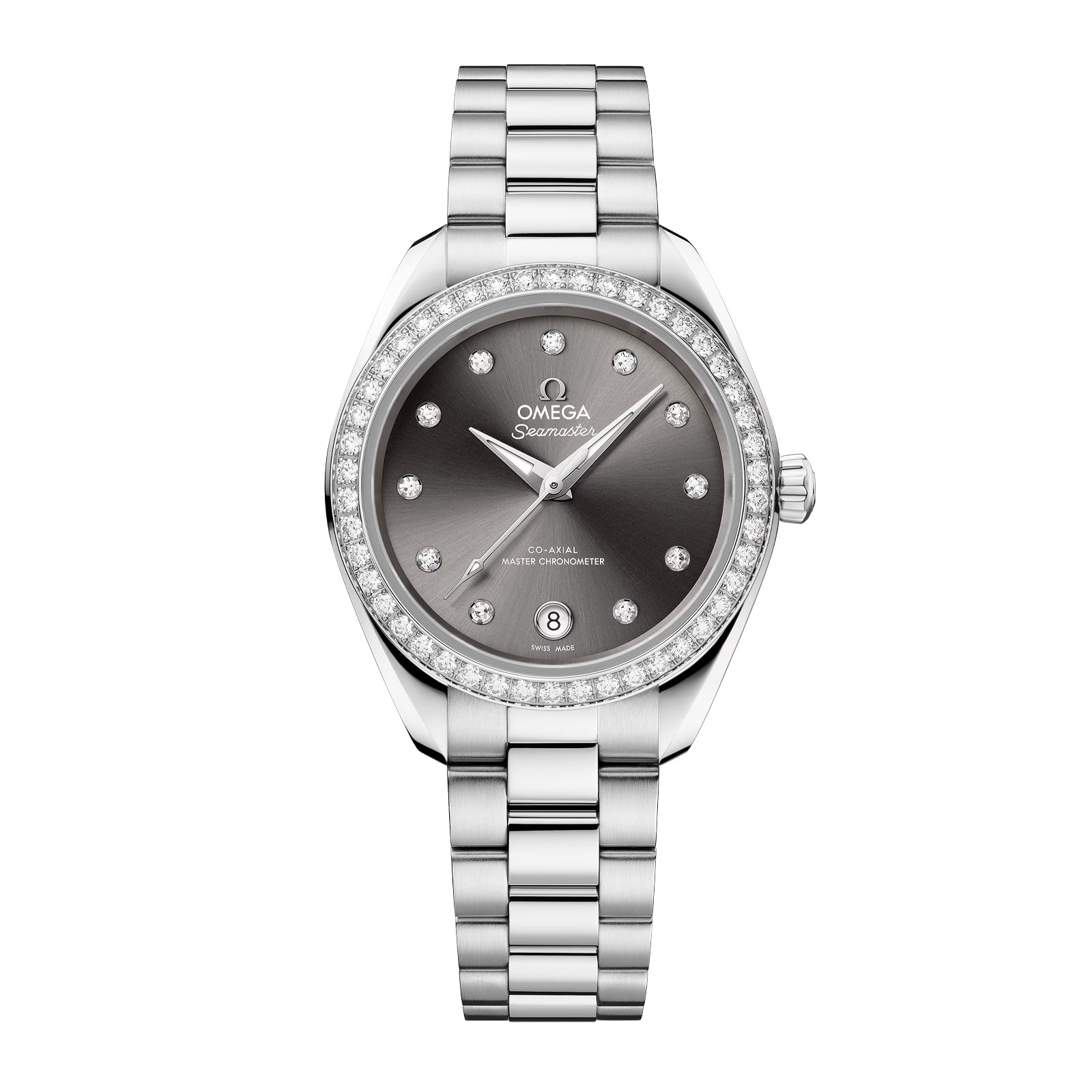 evjwm4bo1ok.jpg Omega Seamaster Aqua Terra 150M 30mm Ladies Watch Grey MPN: O22015302056001 - Image 1