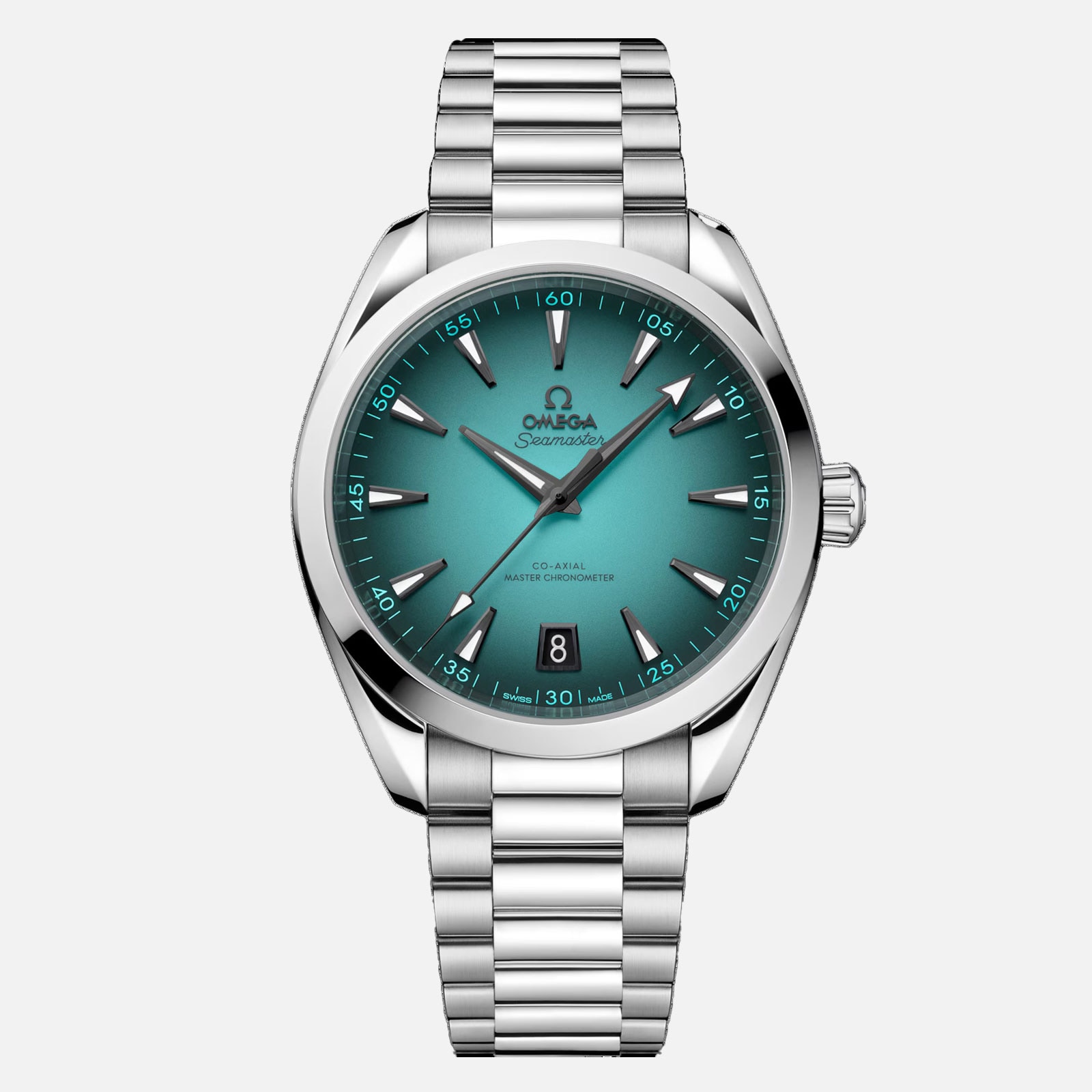 qyt4btrubub.jpg Omega Seamaster Aqua Terra 150M 41mm Mens Watch Turquoise MPN: O22010412103006 - Image 1