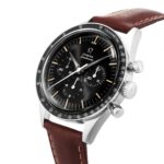 Omega Speedmaster Anniversary Series 40mm Mens Watch Blue -Brown Leather Strap  MPN: O31032405006002 - Image 9