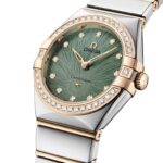 Omega Constellation Moonshine Gold 28mm Ladies Watch Green  MPN: O13125286060001 - Image 2