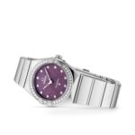 Omega Constellation 28mm Ladies Watch Purple  MPN: O13115286060001 - Image 3