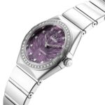 Omega Constellation 28mm Ladies Watch Purple  MPN: O13115286060001 - Image 5