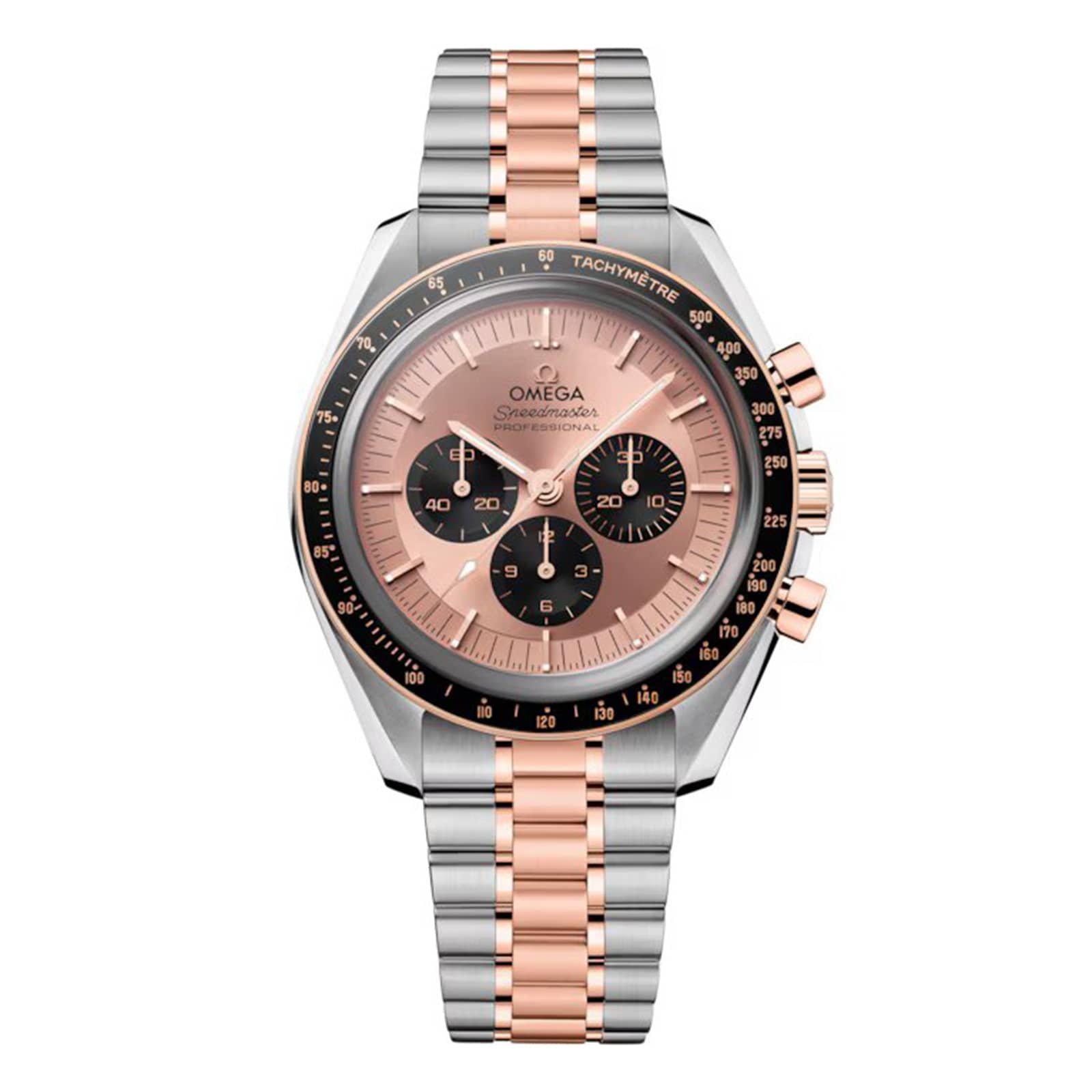 cccgxuqomr1.jpg Omega Speedmaster Moonwatch Professional 42mm Mens Watch Sedna Gold MPN: O31020425099001 - Image 1