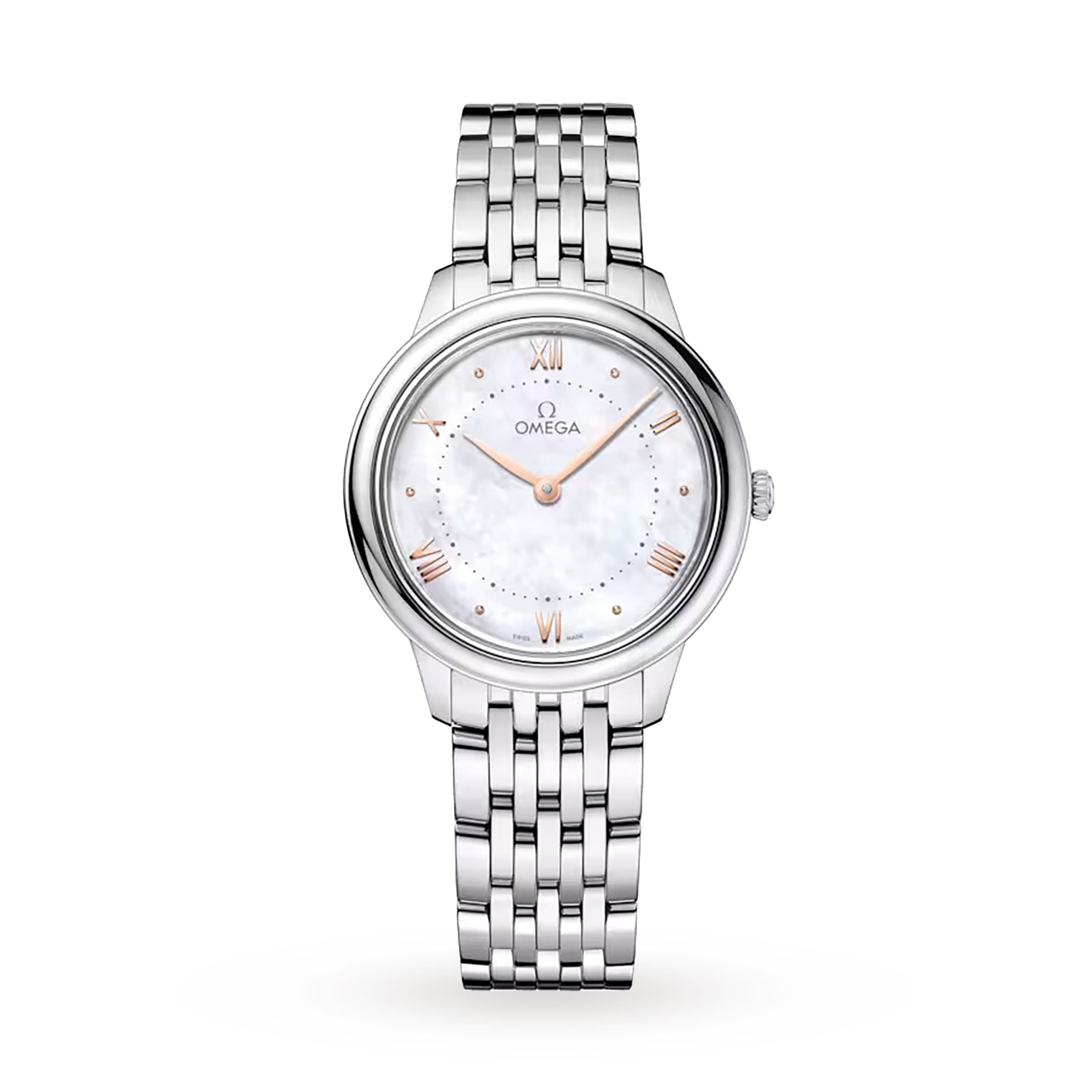uy25oaq1ct4.jpg Omega De Ville Prestige 30mm, Steel On Steel MPN: O43410306005001 - Image 1