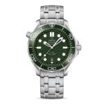 Omega Seamaster Diver 300m Co-Axial Master Chronometer 42mm Mens Watch Green  MPN: O21030422010001
