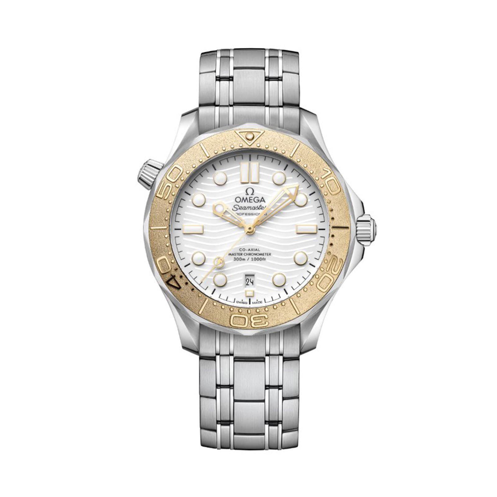 1ck3ghralkr.jpg Omega Seamaster Diver 300M Co Axial Master Chronometer Paris 2024 42mm Mens Watch White MPN: O52221422004001 - Image 1