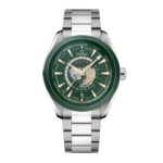 Omega Seamaster Aqua Terra 150m Co Axial Master Chronomaster GMT Worldtimer 43mm Mens Watch Green  MPN: O22030432210001