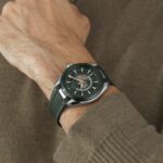 Omega Seamaster Aqua Terra 150m Co Axial Master Chronometer GMT Worldtimer 43mm Mens Watch Green Rubber  MPN: O22032432210001 - Image 9