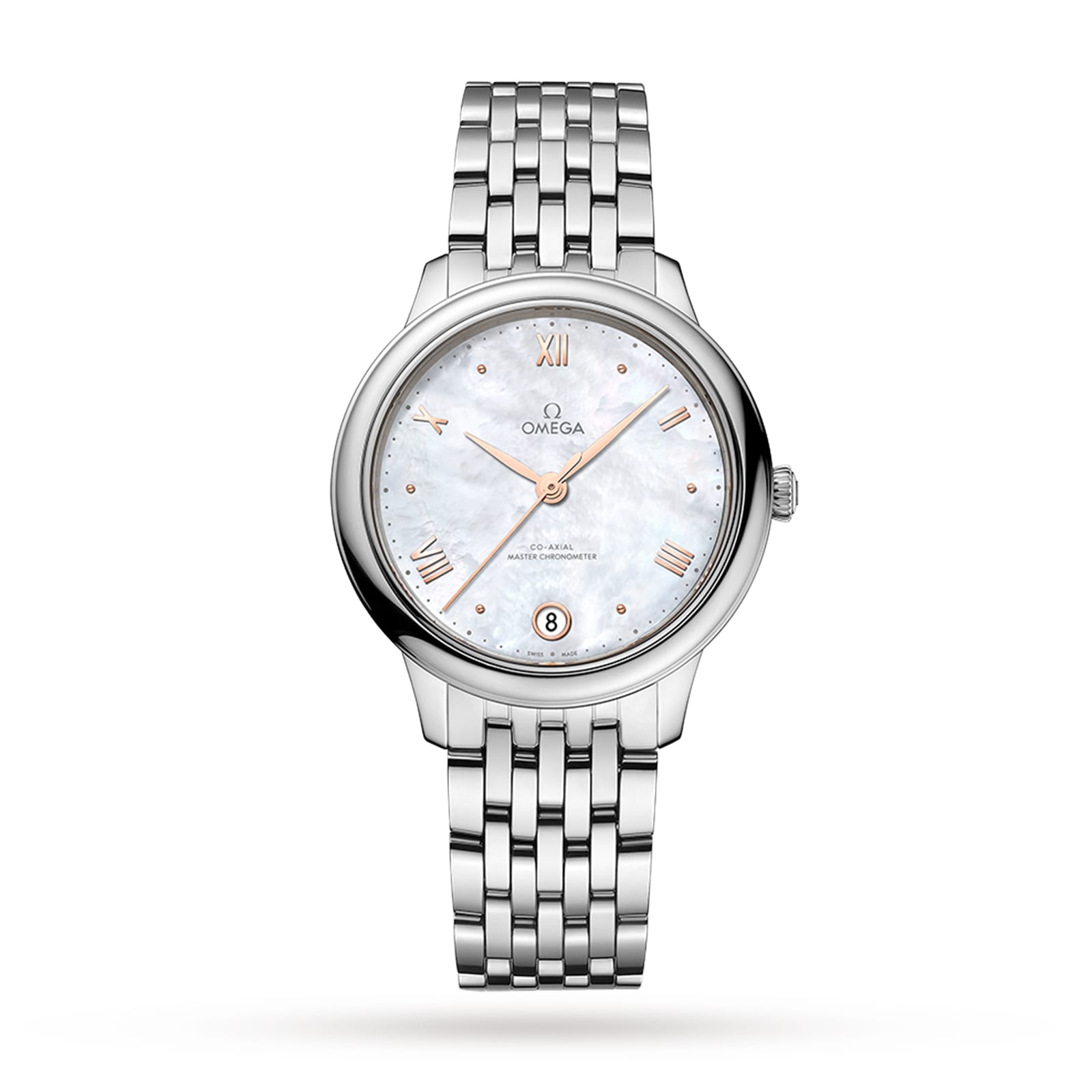 ski1jqrepus.jpg Omega De Ville Prestige Co-Axial Master Chronometer 34mm Ladies Watch Mother Of Pearl MPN: O43410342005001 - Image 1