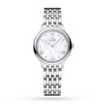 Omega De Ville Prestige Quartz 27.5mm Ladies Watch White  MPN: O43410286005001