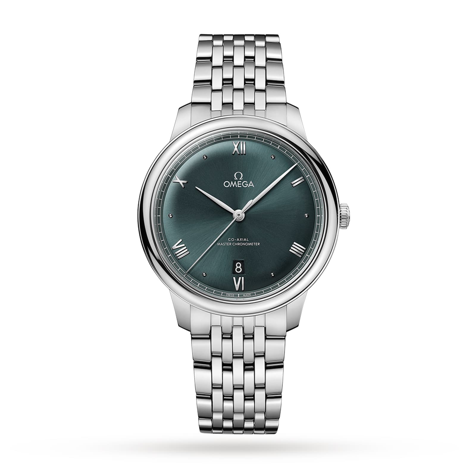 taknkk4g3l3.jpg Omega De Ville Prestige Co-Axial Master Chronometer 40mm Mens Watch Green MPN: O43410402010001 - Image 1