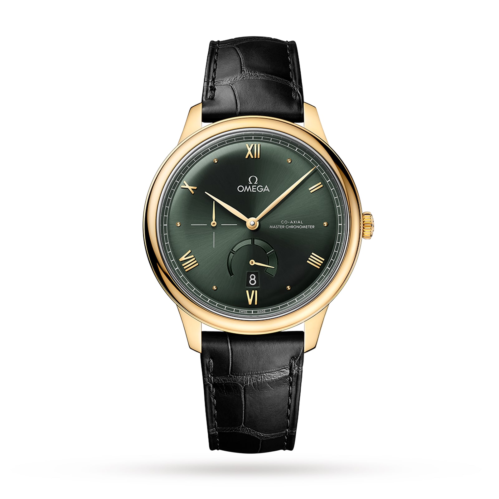 urgh43g3lzv.jpg Omega De Ville Prestige Co-Axial Chronometer Power Reserve 41mm Mens Watch Green MPN: O43453412110001 - Image 1