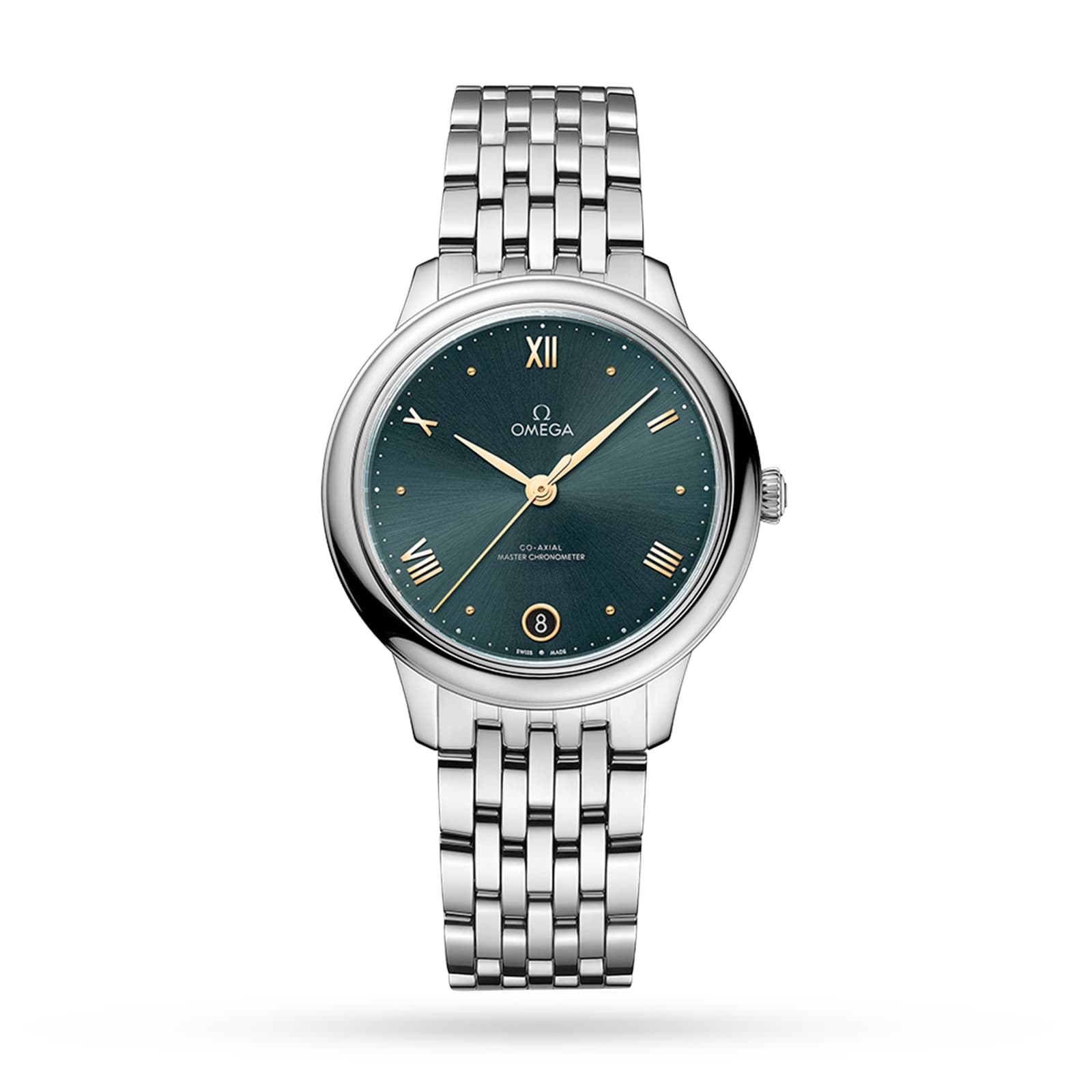 1vrnckpenvt.jpg Omega De Ville Prestige Co-Axial Master Chronometer 34mm Ladies Watch Blue MPN: O43410342010001 - Image 1