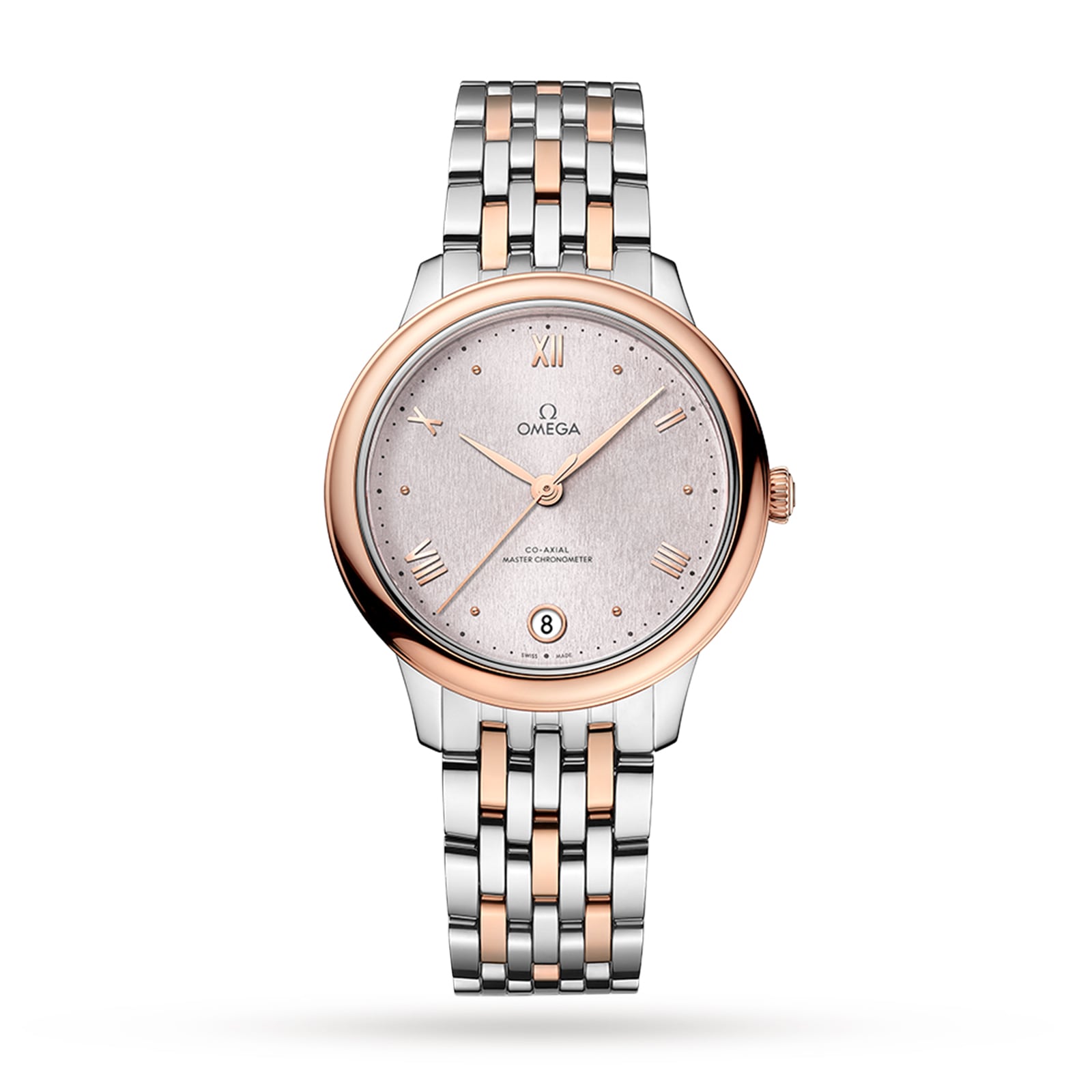 lgzdmj4h523.jpg Omega De Ville Prestige Co-Axial Master Chronometer 34mm Ladies Watch Silver MPN: O43420342002003 - Image 1