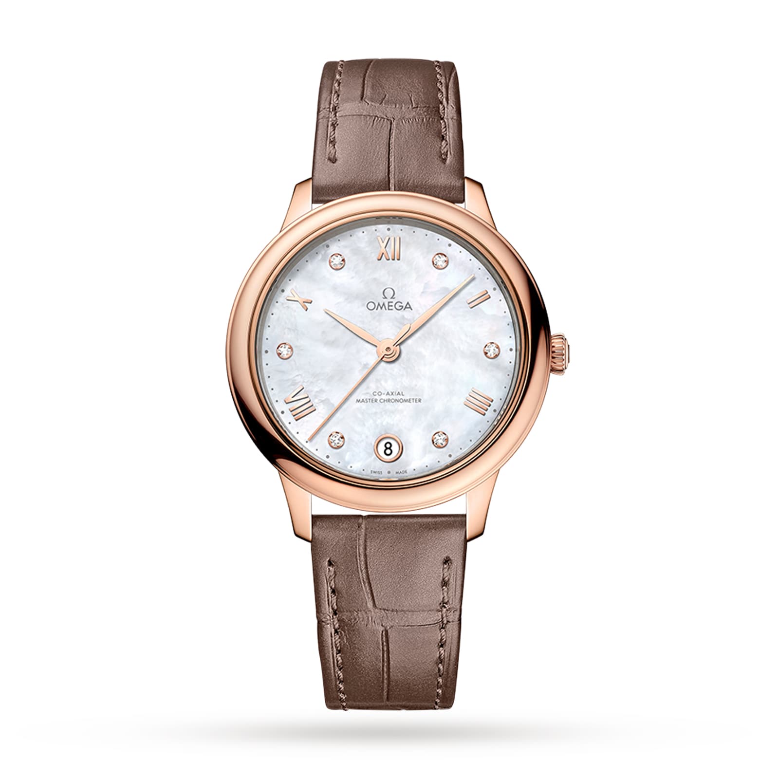 eal4jcnnzio.jpg Omega De Ville Prestige Co-Axial Master Chronometer 34mm Ladies Watch White MPN: O43453342055001 - Image 1