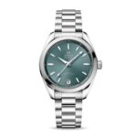 Omega Seamaster Aqua Terra 150m Co-Axial Master Chronometer 34mm Ladies Watch Green  MPN: O22010342010001