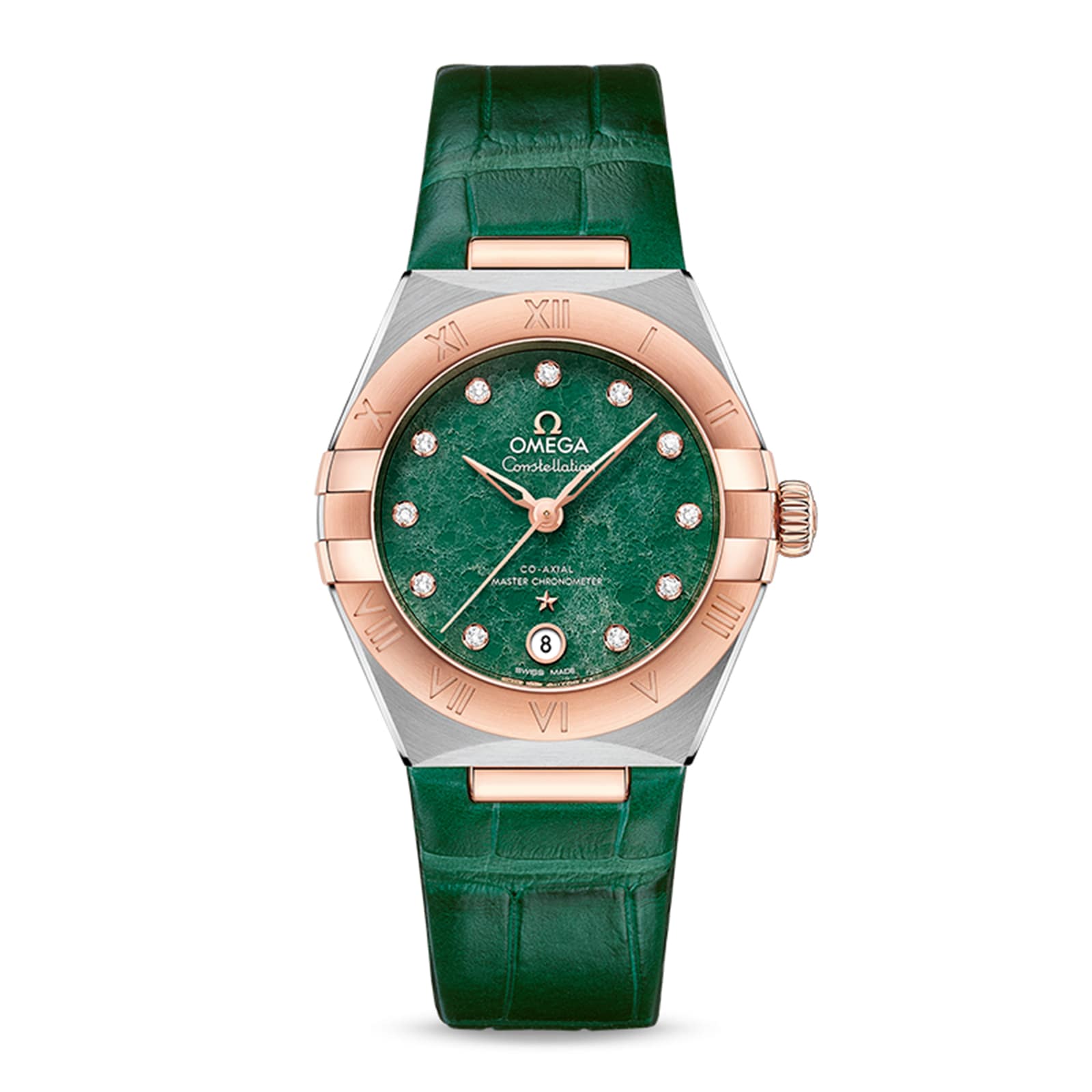 jemmbfvwnx4.jpg Omega Constellation Co-Axial Master Chronometer 29mm Ladies Watch Green MPN: O13123292099001 - Image 1