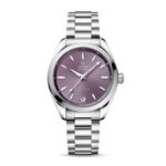 Omega Seamaster Aqua Terra 150m Co-Axial Master Chronometer 34mm Ladies Watch Purple  MPN: O22010342010002