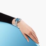 Omega Seamaster Aqua Terra 150m Co-Axial Master Chronometer 34mm Ladies Watch Blue  MPN: O22010342003002 - Image 3