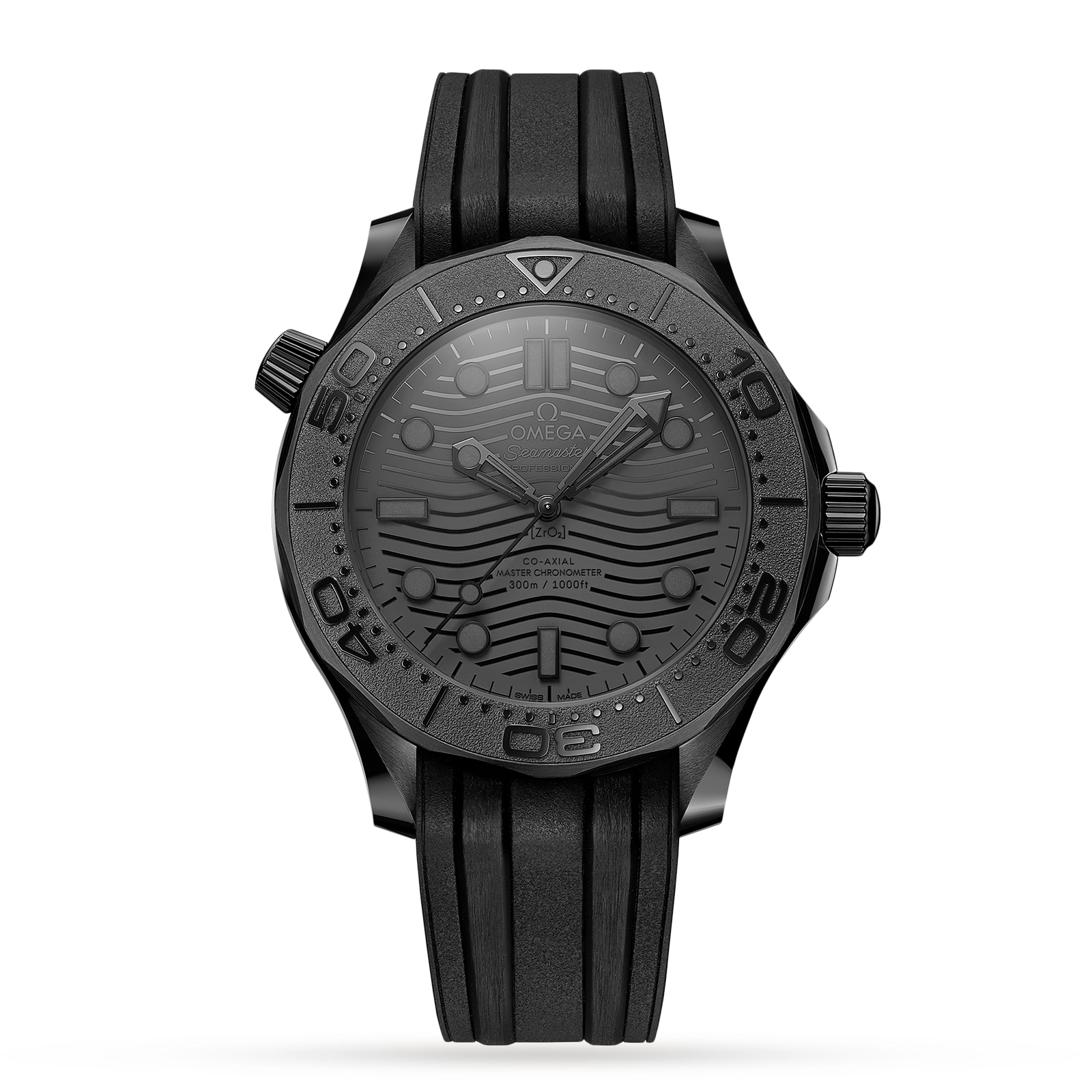mciwdo3n5rb.jpg Omega Seamaster Diver 300M Co-Axial Master Chronometer 43.5mm Black Black MPN: O21092442001003 - Image 1