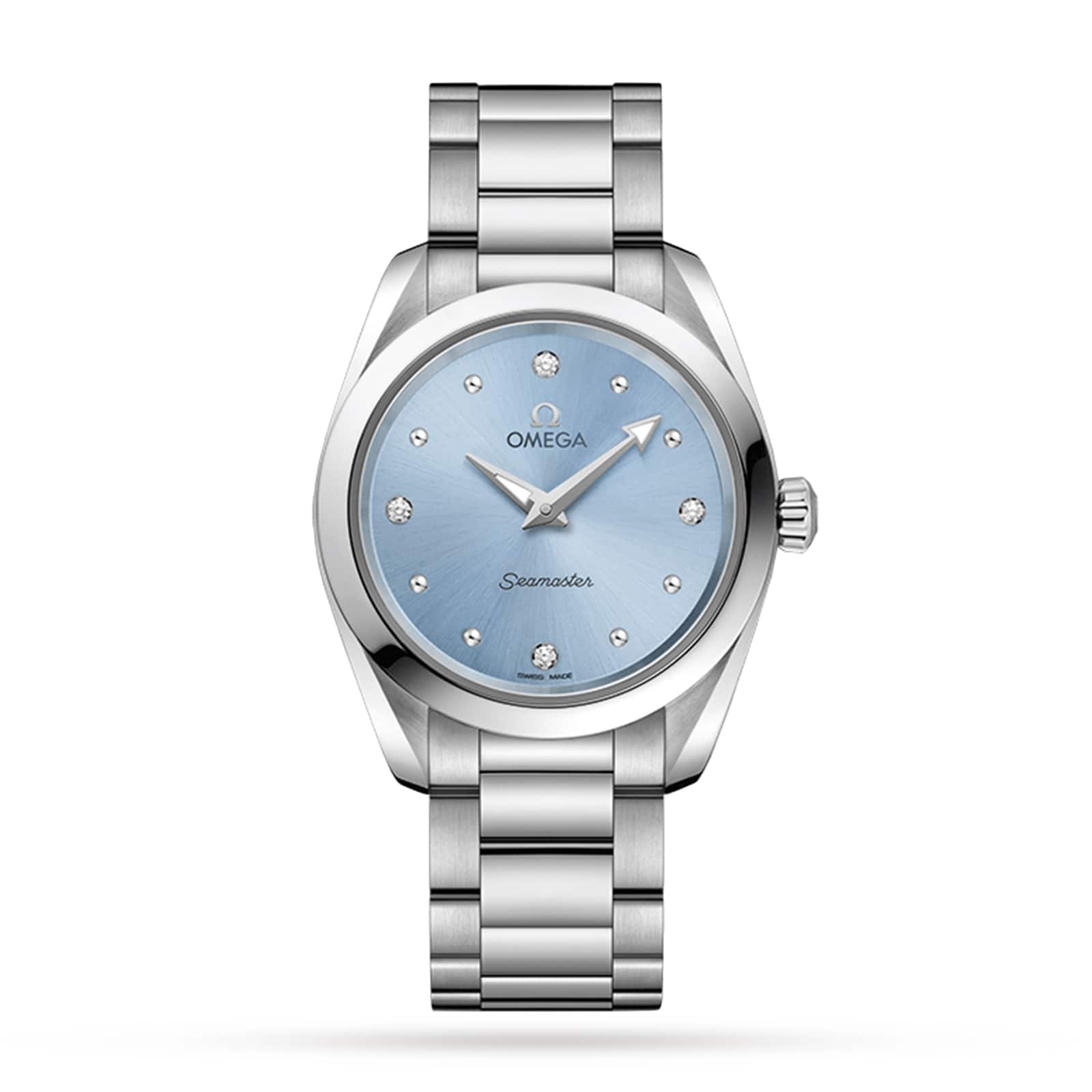muzlyy33ss1.jpg Omega Seamaster Aqua Terra Quartz 28mm Ladies Watch MPN: O22010286053001 - Image 1