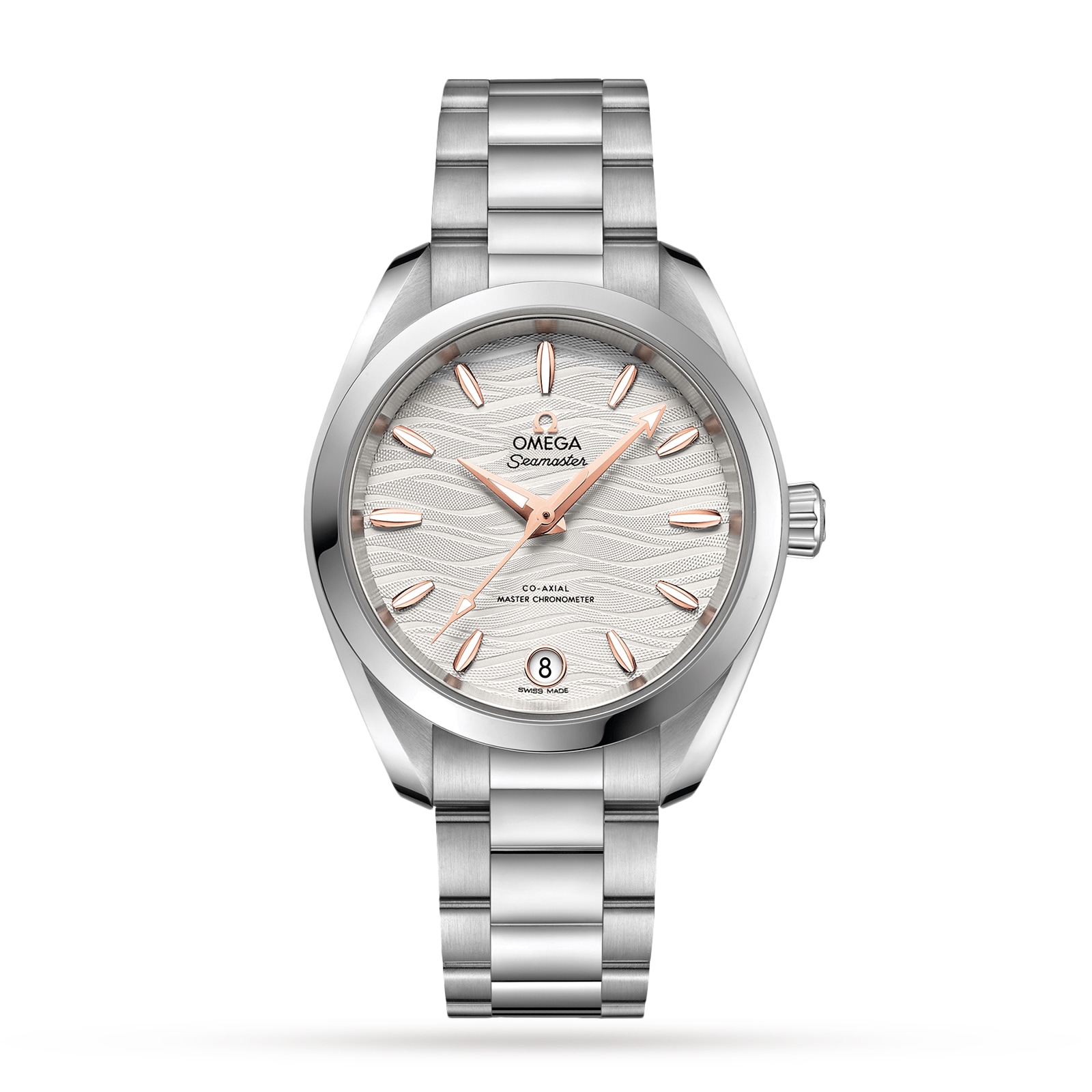 d1vj20qfax5.jpg Omega Seamaster Aqua Terra Co-Axial Master Chronometer 34mm Ladies Watch MPN: O22010342002001 - Image 1