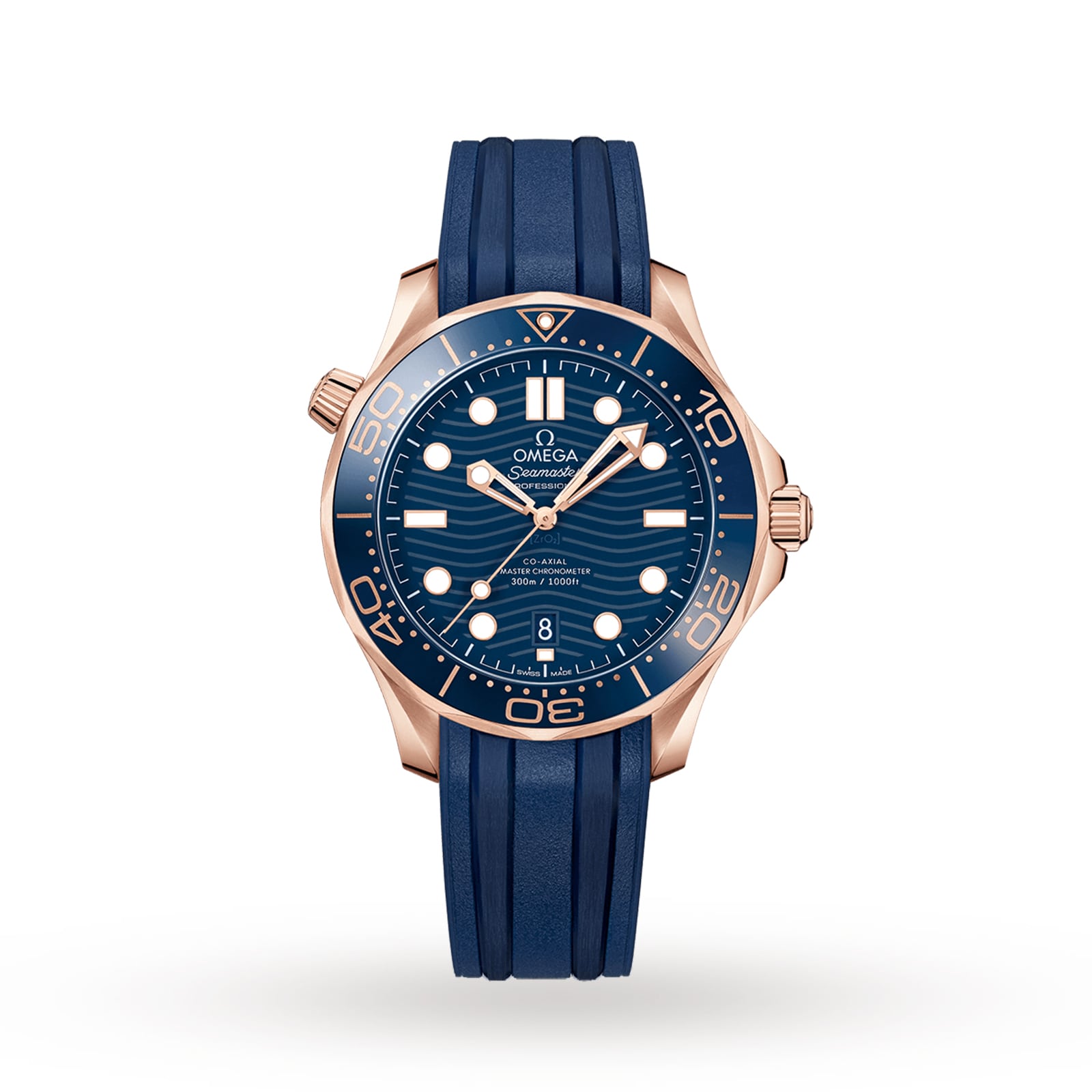 tk4n531ouud.jpg Omega Seamaster Diver 300M 42mm Mens Watch Blue MPN: O21062422003001 - Image 1