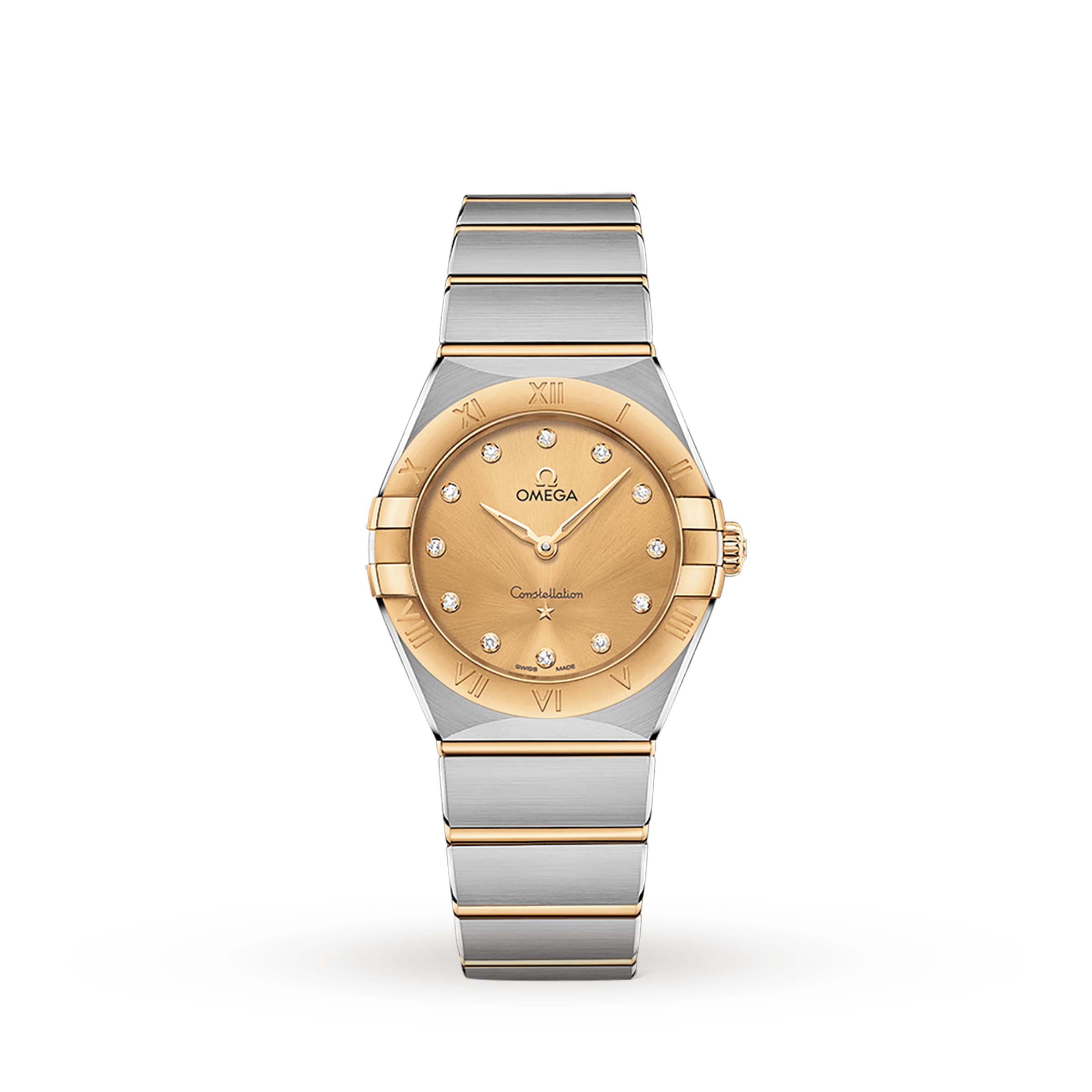 aoennpmksik.jpg Omega Constellation Manhattan 28mm Ladies Watch MPN: O13120286058001 - Image 1