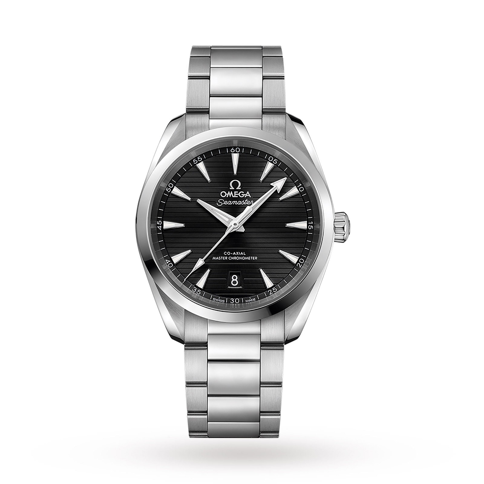 a5qjwtopjvi.jpg Omega Seamaster Aqua Terra 150M Mens Black Dial 38mm Automatic Co-Axial Mens Watch MPN: O22010382001001 - Image 1