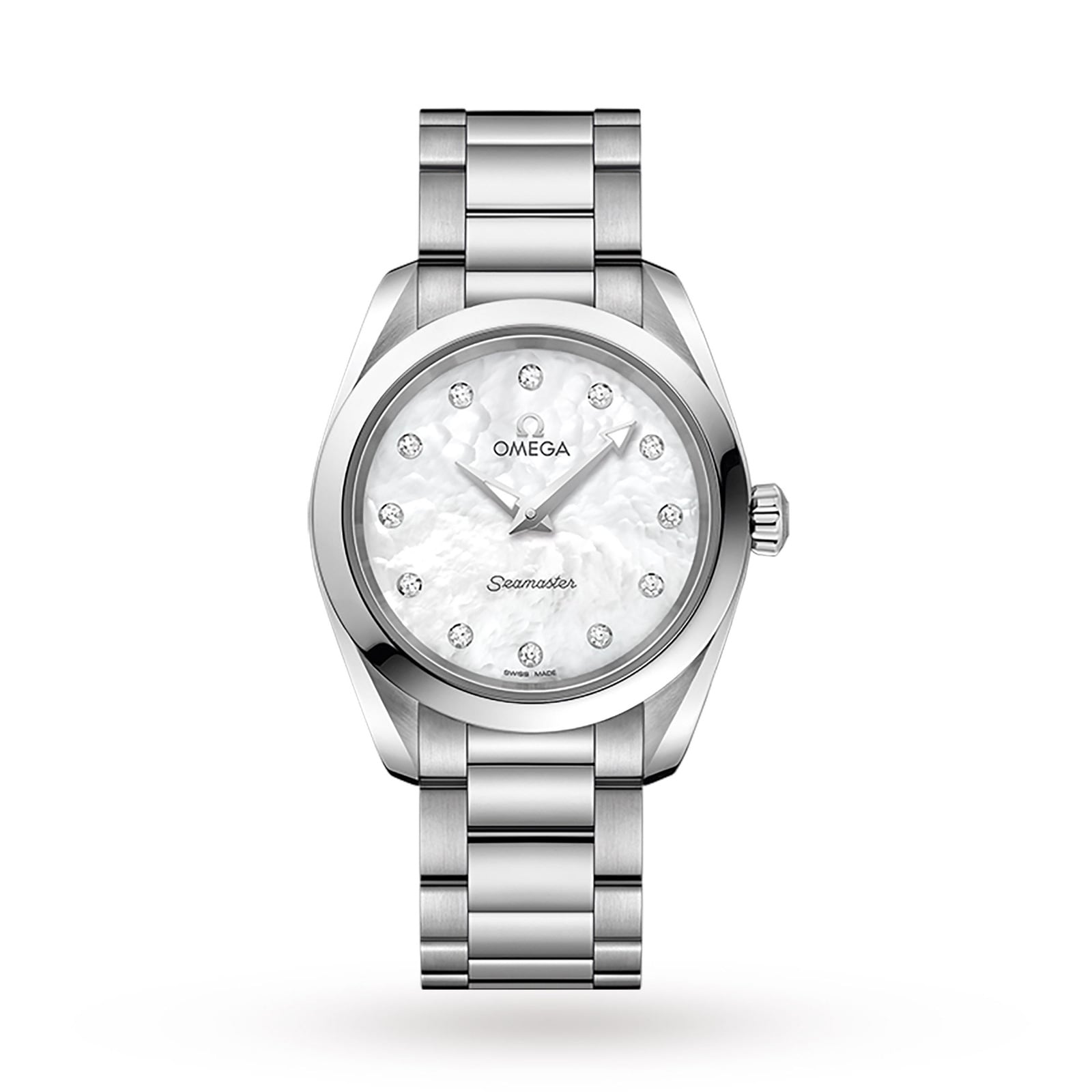 itagsvbmlr2.jpg Omega Seamaster Aqua Terra 150M Ladies 28mm Quartz Diamond Dot Watch MPN: O22010286055001 - Image 1