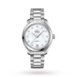 Omega Seamaster Aqua Terra 150M Ladies 34mm Automatic Co-Axial Diamond Dot Watch  MPN: O22010342055001